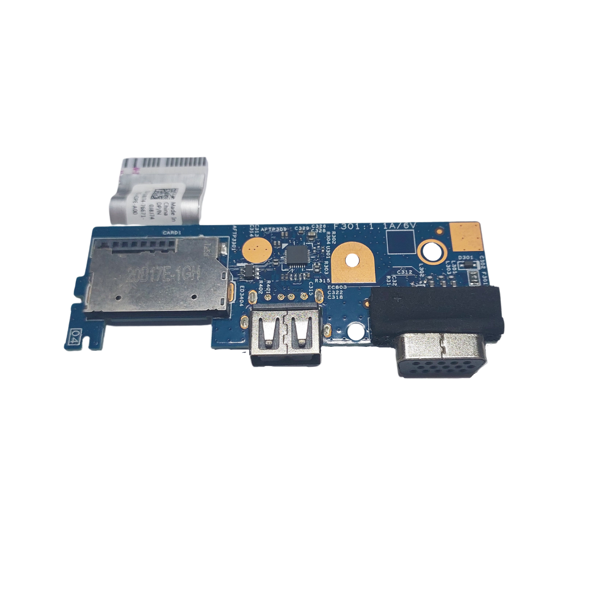 Placa Filha Para Notebook Dell Latitude Fr T Usb Vga Saber